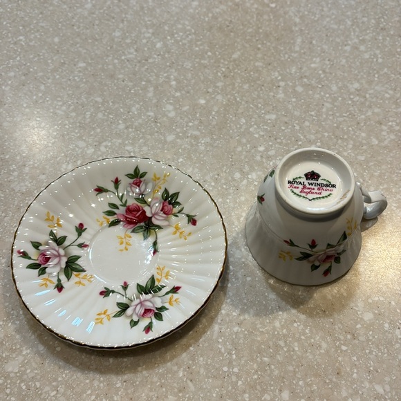 4/$30 Porcelain Demitasse Cups Saucers English Bone China Mix Match Expresso Tea - Picture 7 of 9